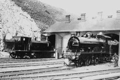 West Marina Station engine shed